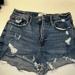 Abercrombie & fitch mom shorts sz 28